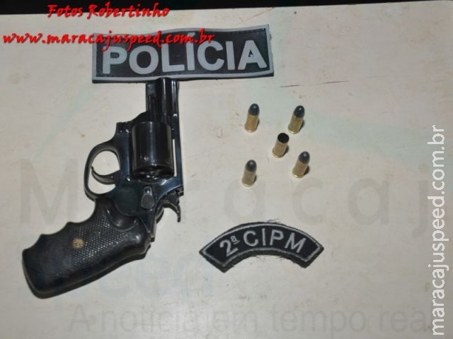 Maracaju: PM prende autor por disparo de arma de fogo, posse de arma de fogo, falsidade ideológica e direção perigosa