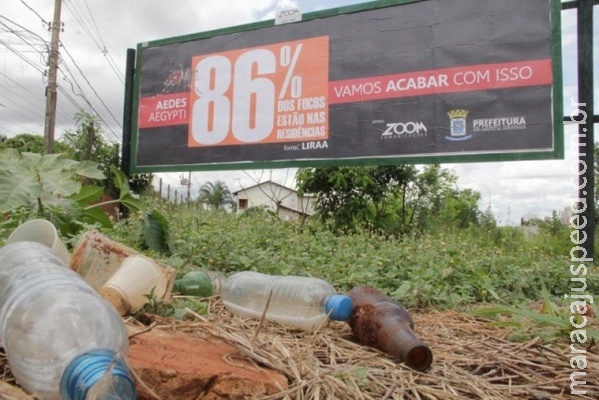 Na Capital, 85% dos focos de Aedes são domiciliares e prefeitura faz alerta Na Capital, 85% dos focos de Aedes são domiciliares e prefeitura faz alerta