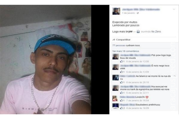 Detentos tiram selfie e postam no Facebook de dentro do presídio em MS