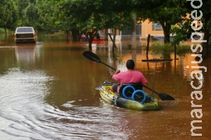 Aquidauana decreta emergência por causa da chuva e agora são 31 cidades