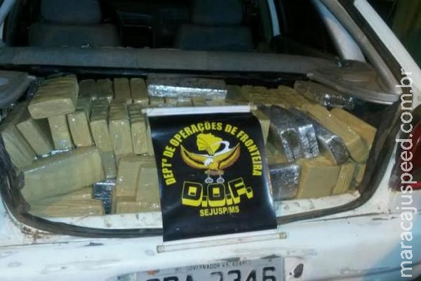 Nervosismo de batedores na fronteira entrega traficantes em barreira do DOF Nervosismo de batedores na fronteira entrega traficantes em barreira do DOF