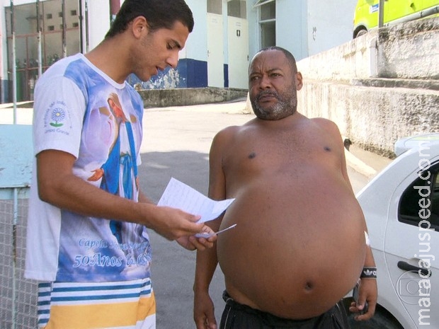 Paciente é liberado mesmo com barriga muito dilatada Paciente é liberado mesmo com barriga muito dilatada