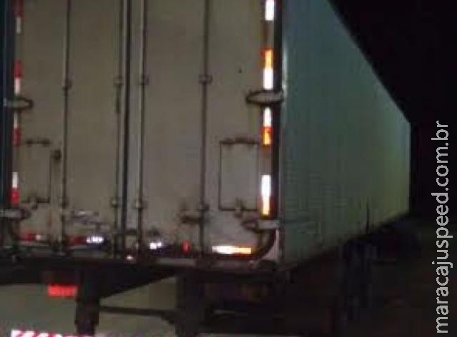 Caminhão roubado carregado de queijos é recuperado em rodovia de MS