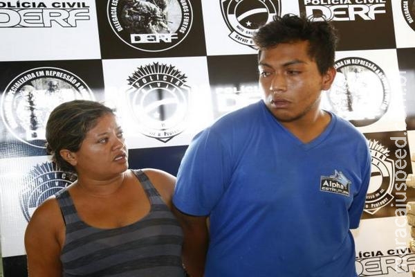 Casal que fazia tráfico interestadual é preso com 228 tabletes de maconha 