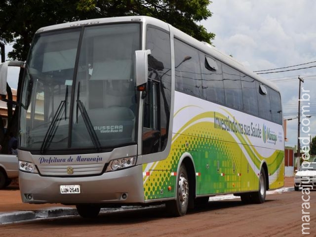 Maracaju: Saúde ganha ônibus novo para atender pacientes de hemodiálise