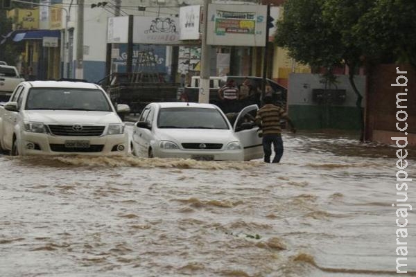  chuva não para e o nível do Rio Aquidauana já passa de 9 metros
