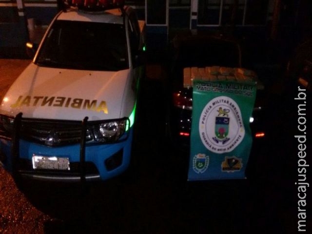 PMA prende dois traficantes e apreende 30,65 kg de cocaína em Miranda PMA prende dois traficantes e apreende 30,65 kg de cocaína em Miranda