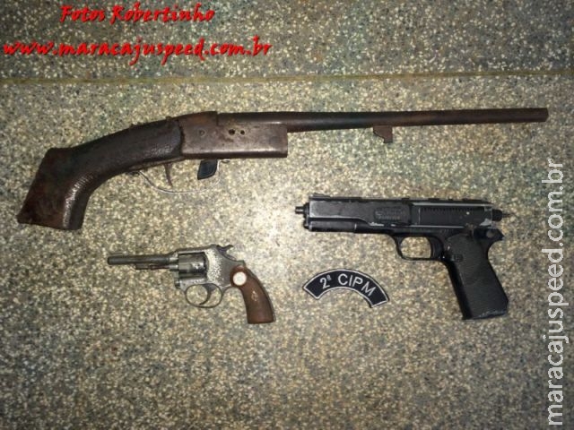 Maracaju: Homem vai armado cobrar dívida de 30 reais e é preso em flagrante pela PM por posse de arma de fogo de uso permitido Maracaju: Homem vai armado cobrar dívida de 30 reais e é preso em flagrante pela PM por posse de arma de fogo de uso permitido