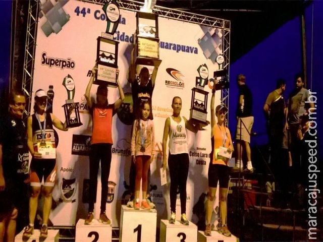 Atleta Maracajuense Marleide fica com a 3ª colocação em corrida de Rua em Guarapuava/PR