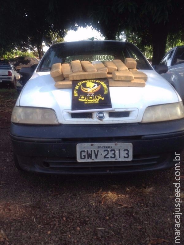 Após “furar” bloqueio do DOF, traficantes abandonam veículo na MS-164 região de Maracaju Após “furar” bloqueio do DOF, traficantes abandonam veículo na MS-164 região de Maracaju