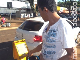 Em fevereiro, estacionamento rotativo é liberado em Dourados Em fevereiro, estacionamento rotativo é liberado em Dourados