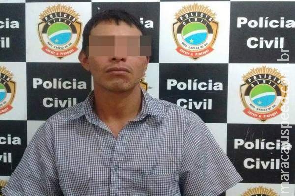 Padrasto é preso suspeito de estuprar menina de 7 anos em matagal Padrasto é preso suspeito de estuprar menina de 7 anos em matagal