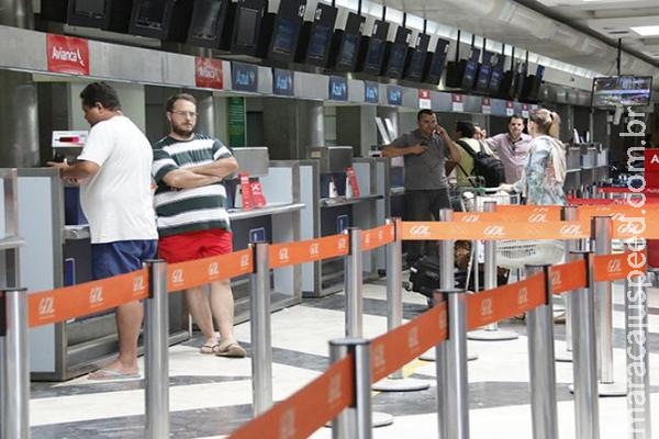 Com greve em aeroportos, Capital registra um cancelamento e dois atrasos Com greve em aeroportos, Capital registra um cancelamento e dois atrasos