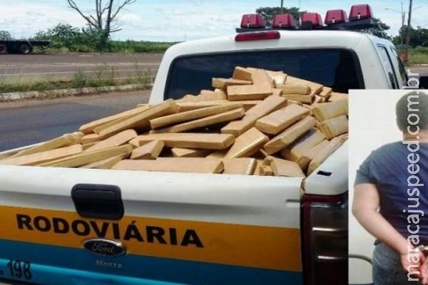Universitário é preso com 405 quilos de maconha que carregava por R$ 5 mil