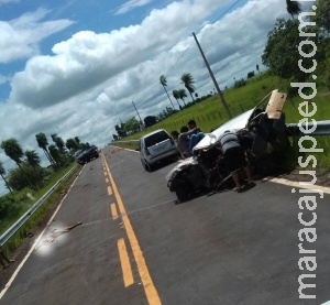 Dois homens morrem em acidente na BR-060 entre Bela Vista e Jardim Dois homens morrem em acidente na BR-060 entre Bela Vista e Jardim
