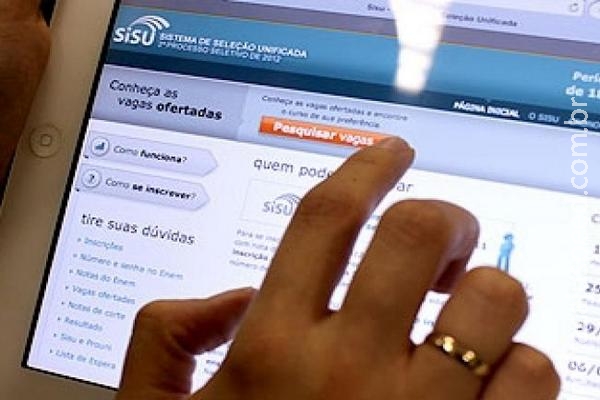 Com 8,4 mil vagas no total, Sisu convoca candidatos da lista de espera em MS Com 8,4 mil vagas no total, Sisu convoca candidatos da lista de espera em MS