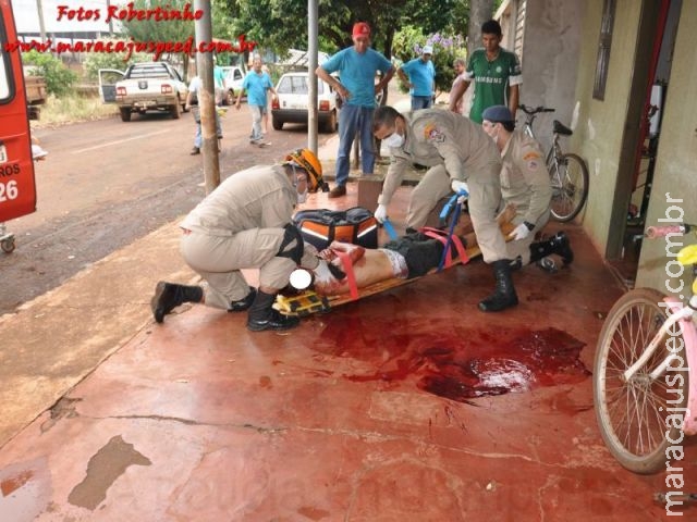 Maracaju: Adolescente é baleado com tiro na nuca no Bairro Alto Maracaju e segunda vítima é atingida na perna Maracaju: Adolescente é baleado com tiro na nuca no Bairro Alto Maracaju e segunda vítima é atingida na perna