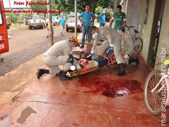 Maracaju: Adolescente é baleado com tiro na nuca no Bairro Alto Maracaju e segunda vítima é atingida na perna