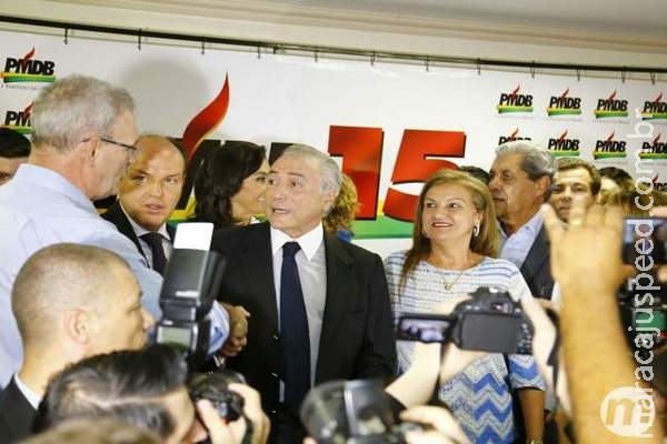 Com pedido de cervejada, PMDB do MS projeta Temer no lugar de Dilma Com pedido de cervejada, PMDB do MS projeta Temer no lugar de Dilma