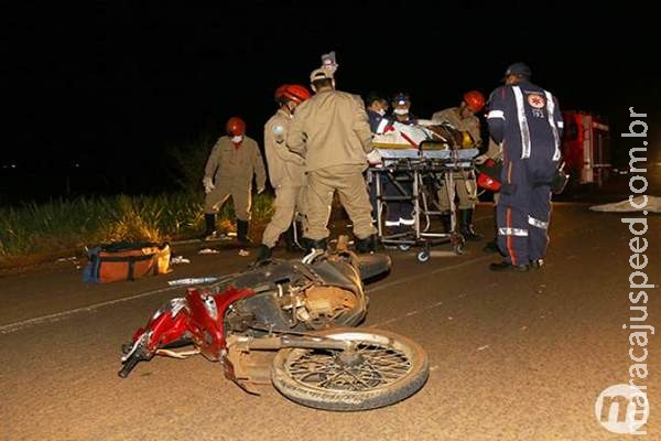 Mulher morre e motociclista fica em estado grave em acidente na BR-060 na Capital