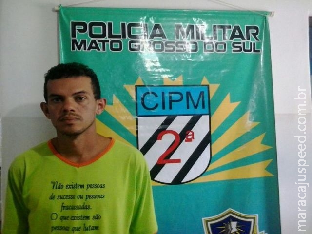 Maracaju: Policia Militar cumpre mandado de prisão contra homem que praticou furtos de veículos na cidade de Dourados