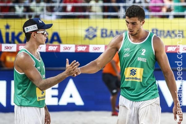 Atletas de MS representam Brasil no Sul-Americano de Vôlei de Praia