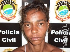 Mulher é presa suspeita de cometer vários furtos em residência