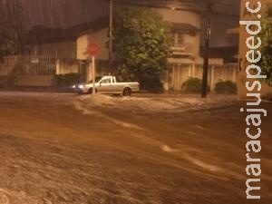  Em pouco mais de 5h, choveu 92,6 mm na região do Parque dos Poderes