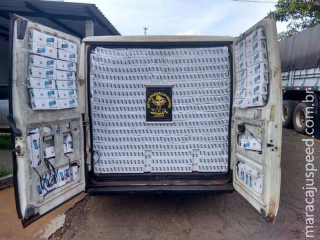 DOF apreende Fiat Ducato carregado de cigarro aqui na região de Maracaju e dá mais de R$ 300 mil de prejuízo a contrabandistas DOF apreende Fiat Ducato carregado de cigarro aqui na região de Maracaju e dá mais de R$ 300 mil de prejuízo a contrabandistas
