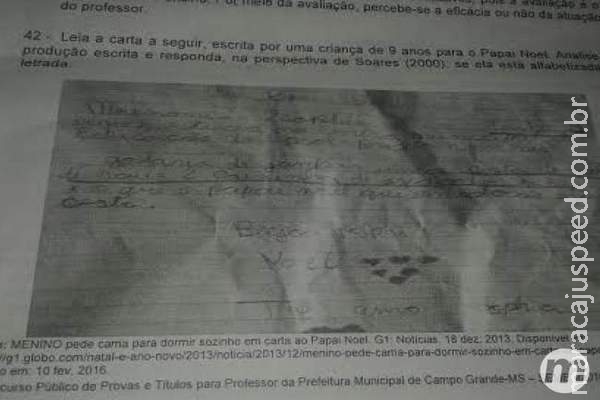 Professores criticam prova e dizem que concurso foi verdadeiro desastre Professores criticam prova e dizem que concurso foi verdadeiro desastre