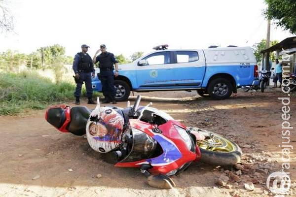 Motociclista em CBR 1000 é perseguido e executado a tiros em Campo Grande Motociclista em CBR 1000 é perseguido e executado a tiros em Campo Grande