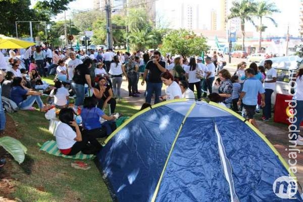 Sem acordo e com greve à vista, servidores falam em acampar na Prefeitura Sem acordo e com greve à vista, servidores falam em acampar na Prefeitura