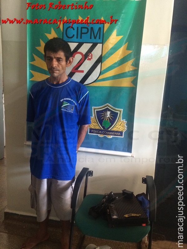 Maracaju: Polícia Militar prende homem em flagrante por furto Maracaju: Polícia Militar prende homem em flagrante por furto