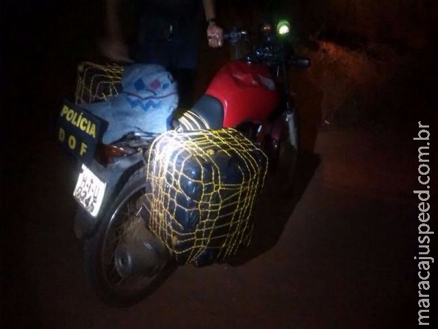 DOF apreende mais de 100 kg de maconha em moto na fronteira DOF apreende mais de 100 kg de maconha em moto na fronteira