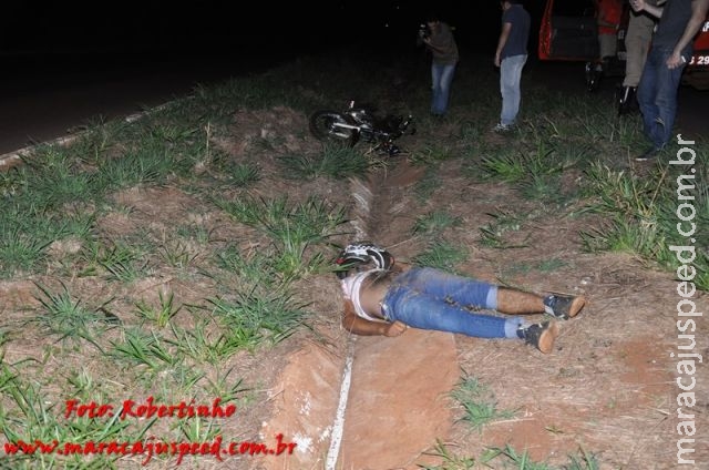 Maracaju: Condutor morre após perder controle de motocicleta na BR-267 Maracaju: Condutor morre após perder controle de motocicleta na BR-267