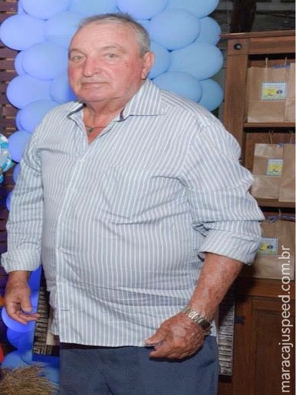 Maracaju: Armindo Comparim (79), morre na Santa Casa após acidente na BR 060 próximo à entrada da Fazenda Balneário Piana
