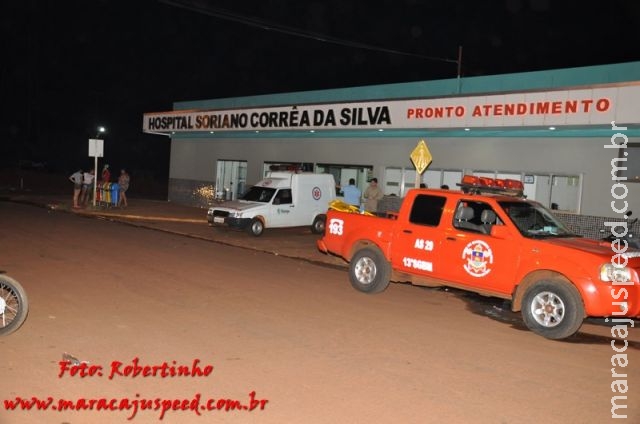 Maracaju: Homem de 26 anos é baleado com três tiros e é transferido em estado grave para a Santa Casa na capital Maracaju: Homem de 26 anos é baleado com três tiros e é transferido em estado grave para a Santa Casa na capital
