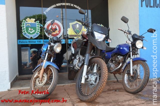 Polícia Militar de Maracaju dá resposta a ação de bandidos e recupera três motos furtadas Polícia Militar de Maracaju dá resposta a ação de bandidos e recupera três motos furtadas