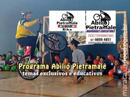 Pietramale mostra Jogos Olímpicos da escola Alvaro Brandão em Dourados