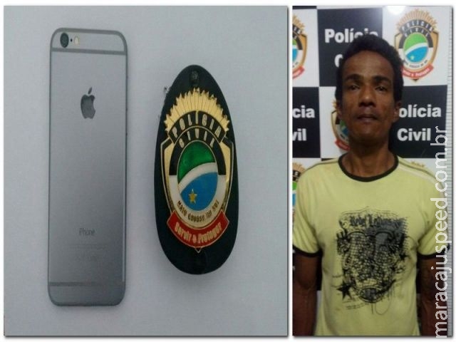 Polícia Civil prende irmãos por furto, receptação e recupera aparelho Iphone 6 furtado Polícia Civil prende irmãos por furto, receptação e recupera aparelho Iphone 6 furtado