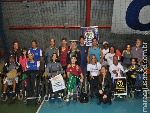 Esportista de Maracaju fez sucesso em competição nos jogos realizados pela Associação Nacional de Desporto para Deficientes (ANDE) Esportista de Maracaju fez sucesso em competição nos jogos realizados pela Associação Nacional de Desporto para Deficientes (ANDE)
