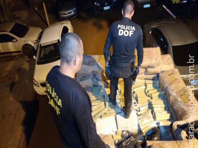 DOF apreende mais de 1 tonelada de maconha que tinha como destino o nordeste do Brasil DOF apreende mais de 1 tonelada de maconha que tinha como destino o nordeste do Brasil