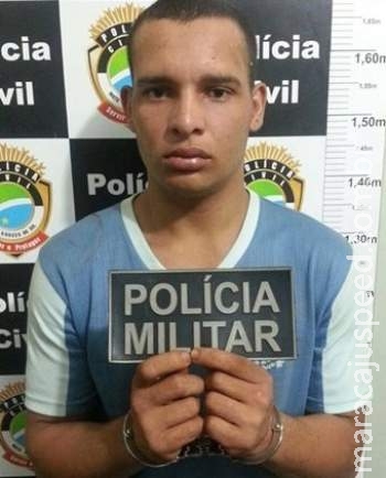 Conhecido da polícia, jovem é preso por roubar doação de vítimas de Câncer