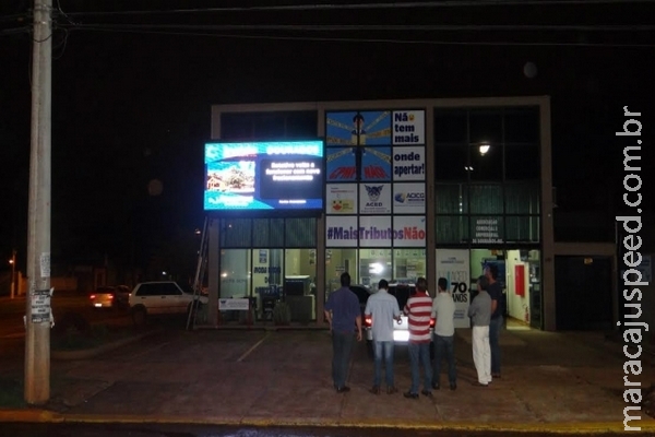 Painel em Dourados vai mostrar valor pago de impostos Painel em Dourados vai mostrar valor pago de impostos