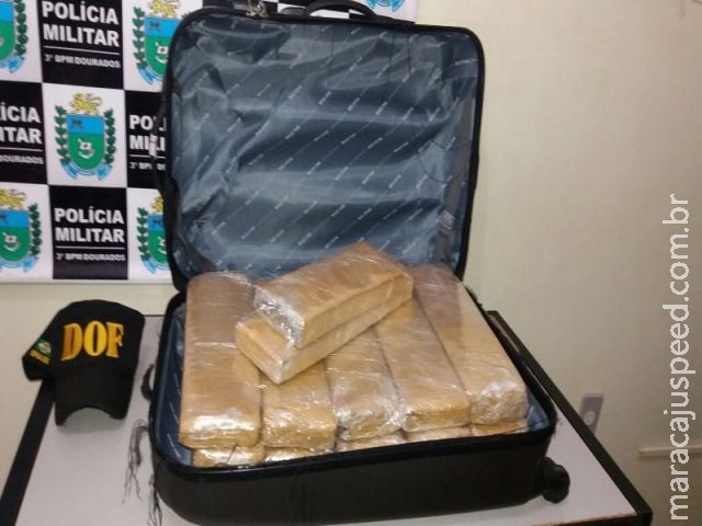 Adolescente é apreendida pelo DOF levando 21 kg de maconha para Itajaí/SC Adolescente é apreendida pelo DOF levando 21 kg de maconha para Itajaí/SC