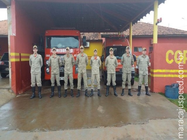 13º Subgrupamento de Bombeiros Militar Independente em Maracaju recebe novos soldados