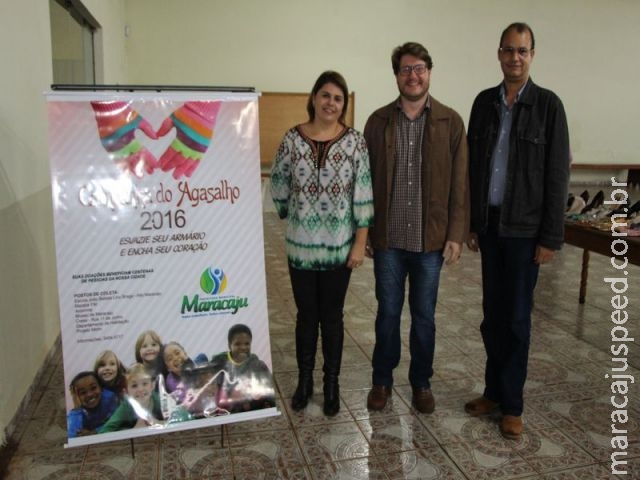 Maracaju: Começou os trabalhos visando a campanha do Agasalho 2016, Esvazie seu Armário e Encha seu Coração