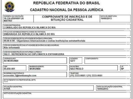 Irã mantém consulado fantasma em São Paulo Irã mantém consulado fantasma em São Paulo