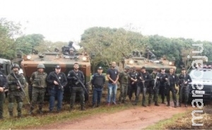 Três dias após iniciar ações, Exército retira pelotão de região de fronteira Três dias após iniciar ações, Exército retira pelotão de região de fronteira