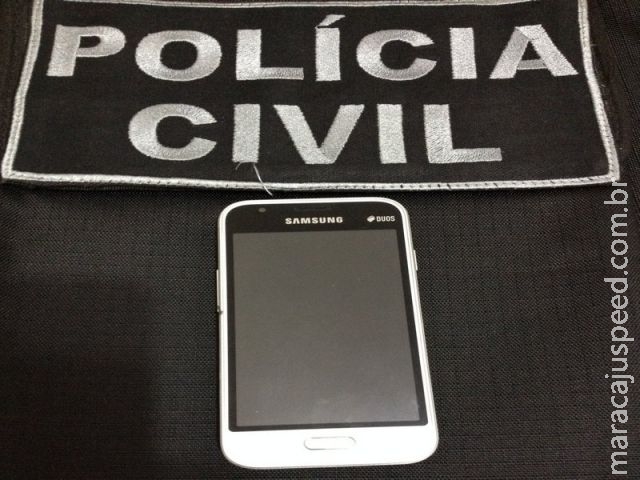 Polícia Civil de Maracaju recupera celular furtado e indicia duas pessoas por receptação